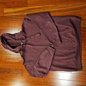 Garage women's burgundy hoodie size large